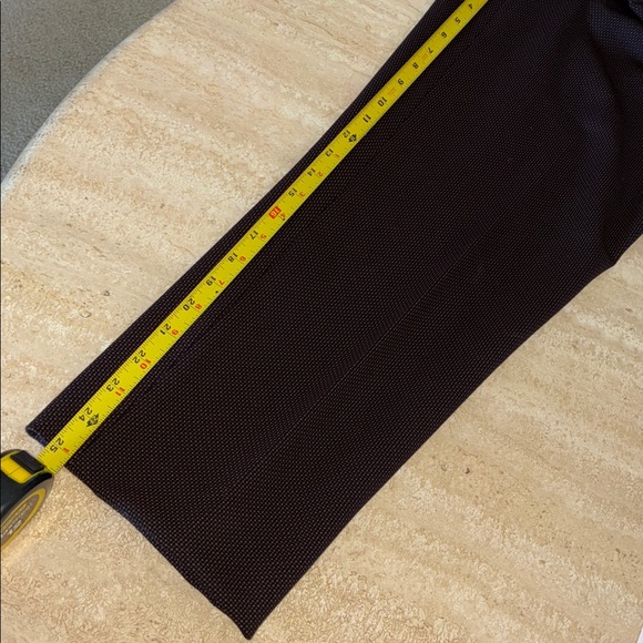 GERARD DAREL Paris Elegant brown cropped slacks, front zip, pockets. 44 EUC - Picture 14 of 17